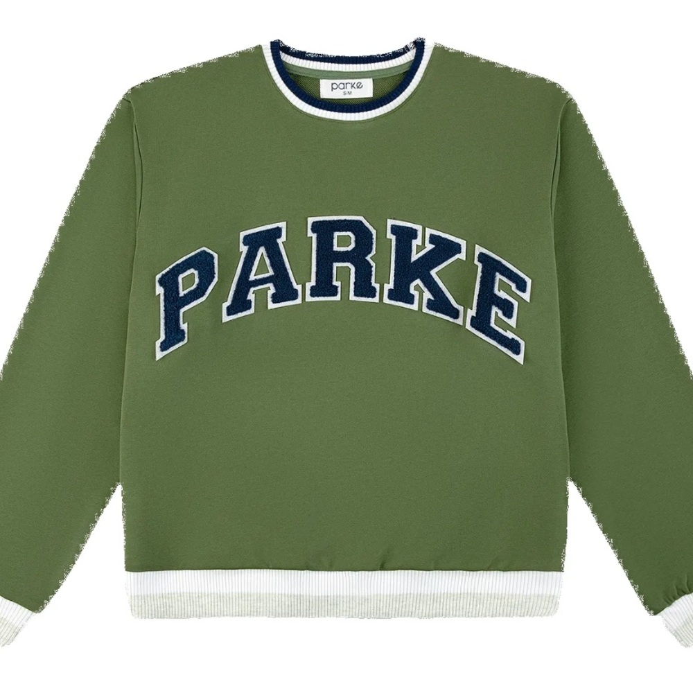 Parke varsity crewneck
